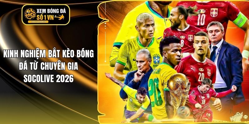Kinh Nghiệm Bắt Kèo Bóng Đá Từ Chuyên Gia Socolive 2026